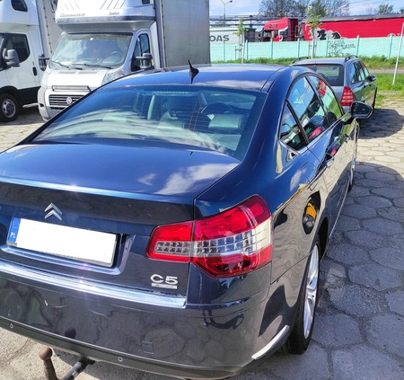 Citroen C5 cena 33500 przebieg: 204976, rok produkcji 2012 z Brzeg małe 56